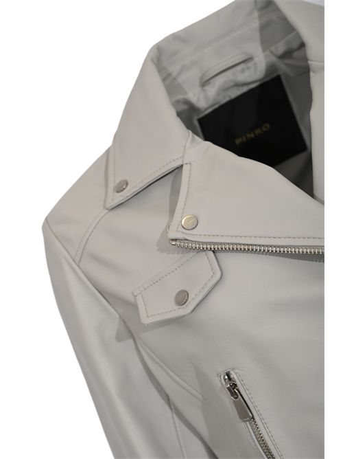 Giubbotto chiodo New Sensibile in nappa PINKO | 106247 A32II18